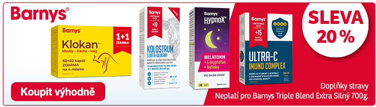 GigaLékárna.cz - Barnys sleva 20% na vše