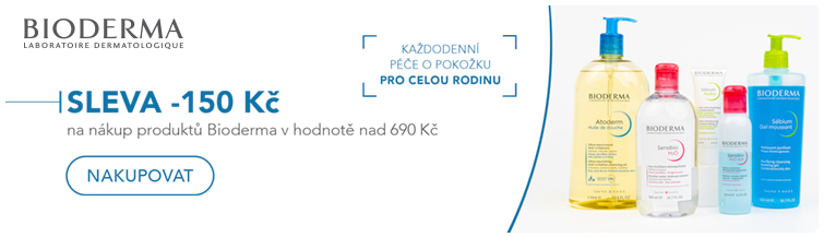 GigaLékárna.cz - BIODERMA sleva 150 Kč