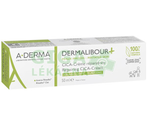 A-DERMA Dermalibour+ reparační CICA krém 50ml