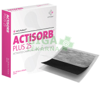 Actisorb Plus 25 krytí 10.5x10.5cm 10ks