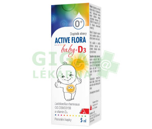 Active Flora baby+D3 5ml