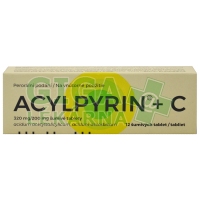 Acylpyrin+C 12 šumivých tablet
