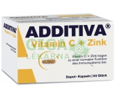 Additiva vitamín C + zinek cps.80