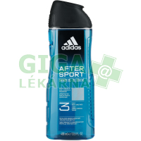 Adidas 3 After Sport sprch. gel pro muže 3v1 400ml