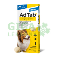 AdTab 900mg žvýkací tablety pro psy 22-45kg 1ks