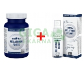 AKČNÍ SET : Melatonin Forte 5mg NEW tbl.100 Clinical + Melatonin bylinky mátový sprej