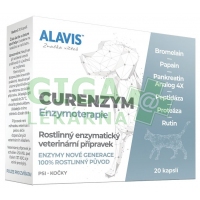 Alavis Enzymoterapie - Curenzym pro psy a kočky 20 cps.