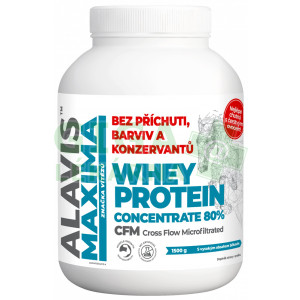 ALAVIS MAXIMA CFM whey protein concentr.80% 1500g
