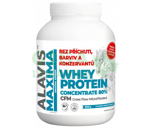 ALAVIS MAXIMA CFM whey protein concentr.80% 1500g