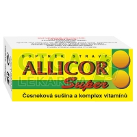 Allicor Super česnek+vitaminy 60 tablet Naturvita