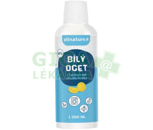 Allnature Bílý ocet 10% s esen.olej.citron 1000ml