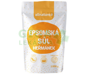 Allnature Epsomská sůl Heřmánek 1000 g