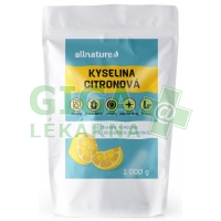 Allnature Kyselina citronová 1000g