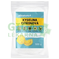 Allnature Kyselina citronová 500g