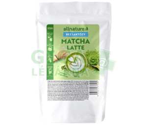 Allnature Matcha latte bez laktózy 1620g
