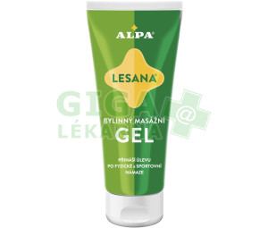 Alpa bylinný masážní gel Lesana 100ml