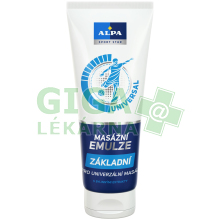 ALPA masážní emulze základní + kreatin 210ml