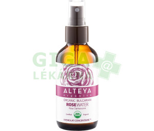 Alteya růžová voda bio v skle 120 ml