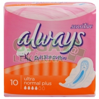Obrázek Always Ultra Sensitiv Normal Plus single 10ks