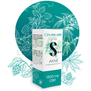 Fotka Annabis Cremcann Silver Akné 1300mg CBD BIO 30ml Obrázek Annabis Cremcann Silver Akné 1300mg CBD BIO 30ml