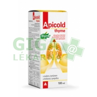 Apicold thyme sirup 100ml