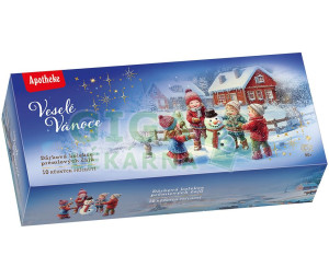 Apotheke Dárková kolekce prémiových čajů Veselé Vánoce 90 sáčků