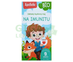 Apotheke Dětský čaj BIO na imunitu 20x1.5g n.s.