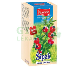 Apotheke Šípek plod čaj 20x2.5g