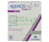 Aquacel foam Ag adhesivní 10x10cm 10ks