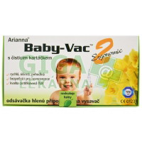 Arianna Baby-Vac 2 s čisticím kartáčem odsávačka hlenů