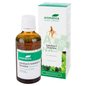 AROMATICA Sibiřský ženšen-Eleuterokok kapky 50ml