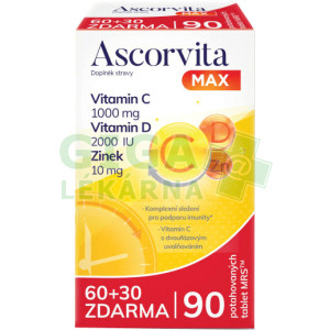 Ascorvita MAX 60+30 tablet