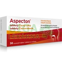 Aspecton tablety na kašel černý rybíz 30ks