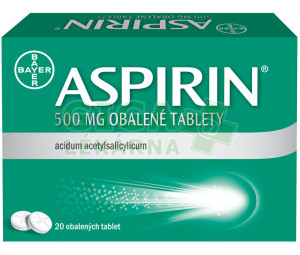Aspirin 500mg por.tbl.obd.20x500mg