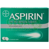 Aspirin 500mg 20 obalených tablet