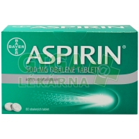 Aspirin 500mg 80 obalených tablet
