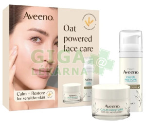 Aveeno Calm+Restore dárková sada pro suchou a citlivou pokožku