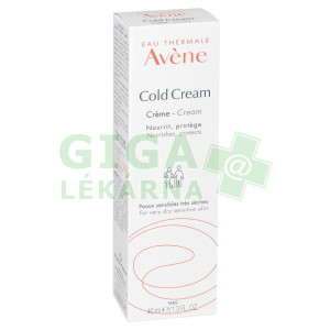 Fotka AVENE Cold Cream Krém-suchá kůže 40ml Obrázek AVENE Cold Cream Krém-suchá kůže 40ml