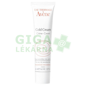 Fotka AVENE Cold Cream Krém-suchá kůže 40ml Obrázek AVENE Cold Cream Krém-suchá kůže 40ml
