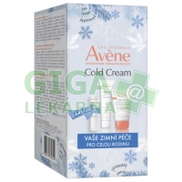 AVENE Cold Cream XMAS 3ks vánoce 2022