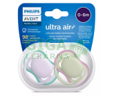 AVENT Šidítko Ultra air 0-6m.dívka 2ks