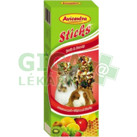 Avicentra tyč králík, morče - ovoce 2ks