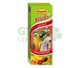 Avicentra tyč velký papoušek - ovoce a med 2ks