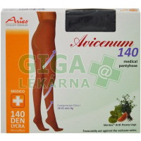 Obrázek Avicenum 140 punčocháče 3D (L-LONG) černé