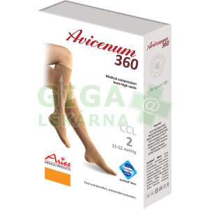 Obrázek Avicenum 360 punč.lýtková se špicí 2K (M-NORMAL) tělová