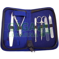 B-213 Dámský manikúrní set+skleněný pilník