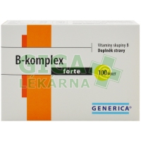 B-komplex forte Generica 100 tablet