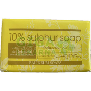 Balineum Mýdlo sirné 10% sirných květů 190g