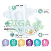 Obrázek BAMBO Nature 2 dětské plenkové kalhotky 3-6kg 30ks