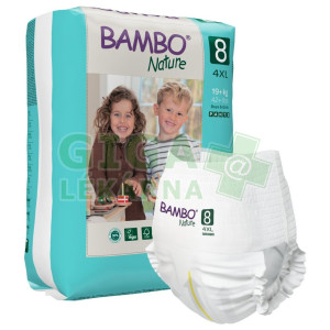Bambo Nature Pants 8 navl.pl.kalhotky 19+ kg 16ks
